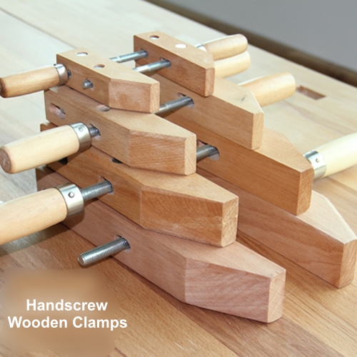 SIT Tool Beech Handscrew Wooden Clamps - แคล้มป์ไม้มือหมุนไม้บีช