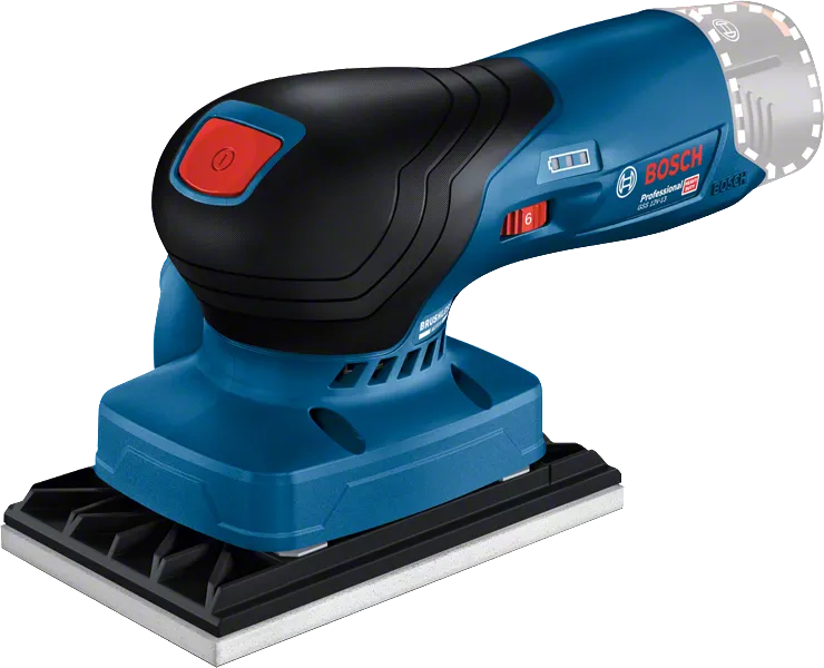 BOSCH GSS 12V-13 12V Cordless Orbital Sander (Tool only, without battery, without charger) - เครื่องขัดกระดาษทรายไร้สายแบบสั่นสะเทือน 12โวล์ท BOSCH รุ่น GSS 12V-13 (ไม่มีแบตเตอรี่ ไม่มีแท่นชาร์จ) - 06019L0001 (Pre-Order)