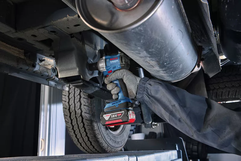 BOSCH GDS 18V-350 18v Impact Wrench - บล็อคกระแทกไร้สาย Li-Ion 18V. BOSCH รุ่น GDS 18V-350