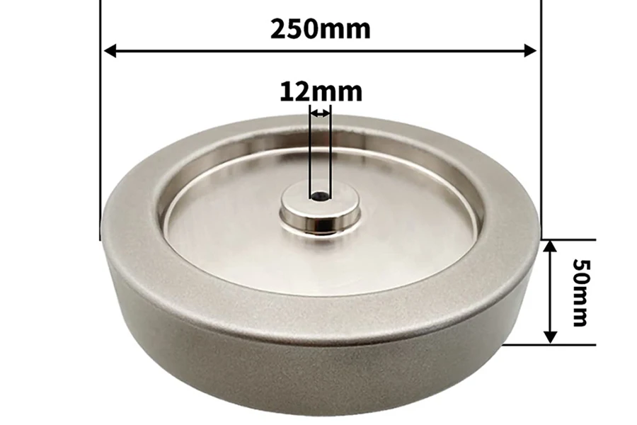 SIT TOOL 250mm (10 Inch) CBN Grinding Wheels for Tormek T7/T8 Sharpening System - 80, 160 400 and 1000 Grit - 250mm Dia*50mm Wide*12mm Arbor - หินลับ CBN ขนาด 250มม (10นิ้ว) มีความละเอียด 80, 160, 400 และ 1000 กริต (สินค้าสั่งซื้อล่วงหน้า Pre Order)