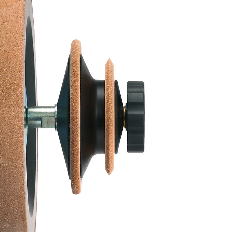 TORMEK LA-120 Tormek Profiled Leather Honing Wheel - อะไหล่ชุดล้อหนังขัดเงา และลบเกษร แบบโปรไฟล์ ขนาด 120มม. Tormek รุ่น LA-120 (สินค้าสั่งซื้อล่วงหน้า Pre Order)