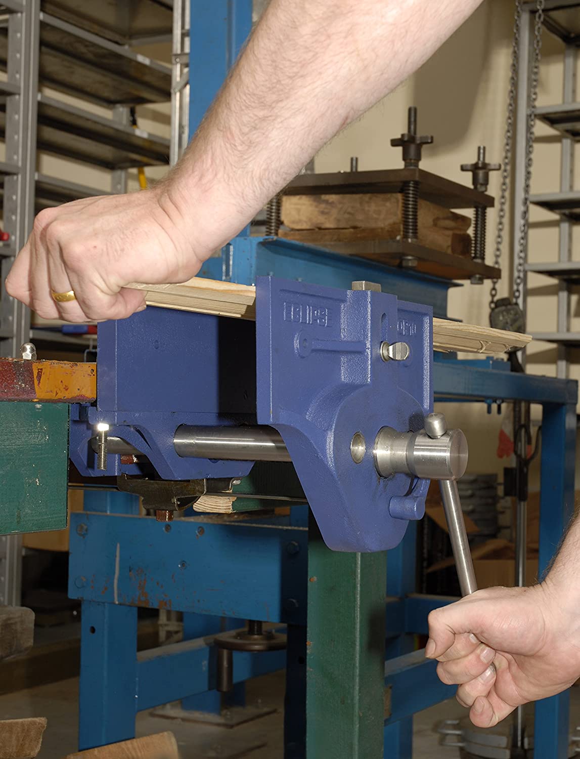 ECLIPSE EWWQR7 7" Quick Release Woodworking Vise - แคล้มป์สำหรับโต๊ะงานไม้ ใช้จับชิ้นงาน ขนาด 7 นิ้ว Eclipse รุ่น EWWQR7