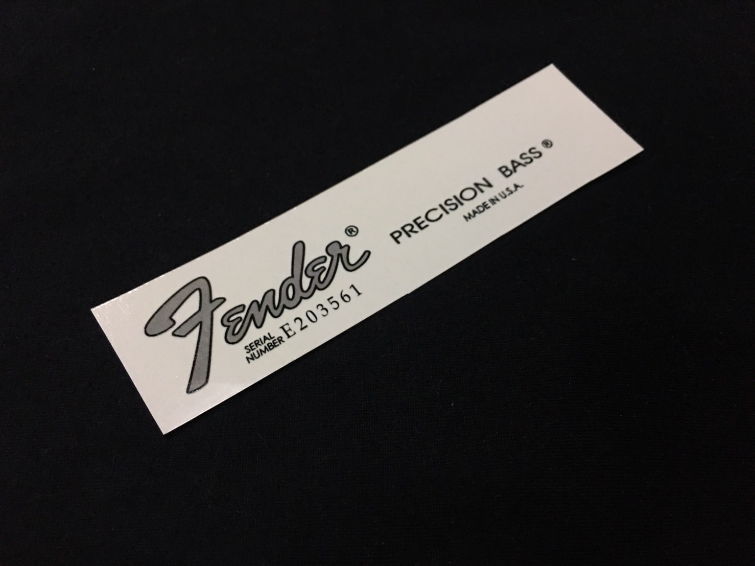 Fender Precision Bass Vintage 1984-87