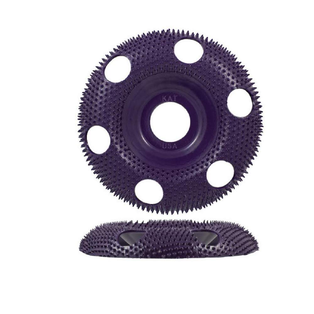 Holey Galahad See Through Disc Round Extreme Tungsten Carbide Coating - จานขัดไม้คาร์ไบด์ชนิดหยาบมาก (Made in U.S.A