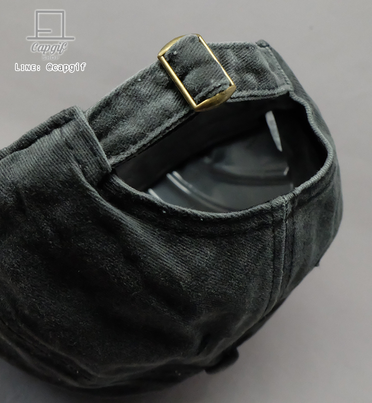 หมวกแก๊ปผ้ายีนส์ฟอก หมวกผ้าฟอกทรงสวย