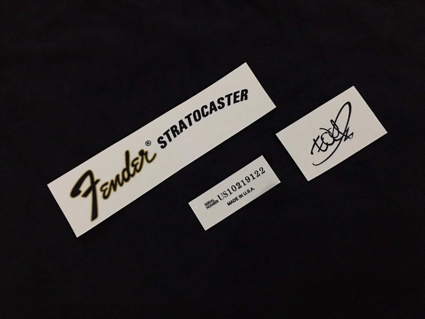 Fender Stratocaster The Edge Signature