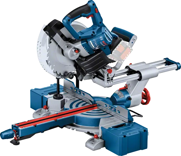 BOSCH GCM 18V-216 D 8" (216mm) Cordless Miter Saw BitTurbo (Tool only- without battery and charger) - เลื่อยตัดองศาสไลด์ไร้สายขนาด 8 นิ้ว (216 มม) บอช รุ่น GCM 18V-216 D (ไม่มีแบตเตอรี่ ไม่มีแท่นชาร์จ) 0601B51080