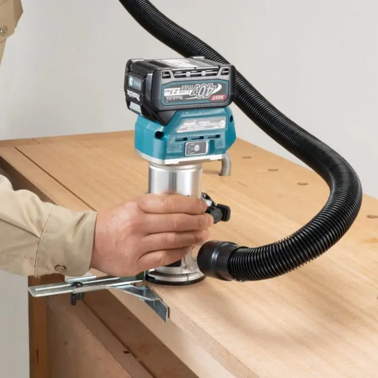 MAKITA RT001GZ23 40V Cordless Trimmer (BL) (Solo)- ชุดเครื่องเซาะร่องไร้สาย 40 โวลท์ แกน 1/4" MAKITA รุ่น RT001GZ23 (ตัวเปล่าไม่รวมแบตเตอรี่ และแท่นชาร์ต)