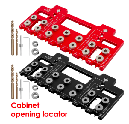 SIT TOOL SIT-KHI3220 Cabinet Hardware Jig and Shelf Pin Jig - จิ๊กสำหรับติดตั้งมือจับ ปุ่มดึง ลิ้นชัก ประตูตู้ และ จิ๊กเจาะรูติดตั้งปุ่มรับชั้นในตู้ SIT TOOL รุ่น SIT-KHI3220
