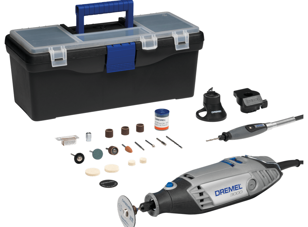 DREMEL 3000 Silver Kit (3000-3/55) - เครื่องมืออเนกประสงค์ DREMEL รุ่น 3000 Silver Kit (3000-3/55)