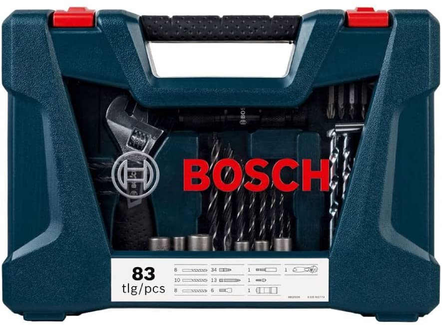 BOSCH 2607017403 83pcs V-line Drills Screwdriver Bits Set - อุปกรณ์เสริม V-line 83 ชิ้น - 2607017403