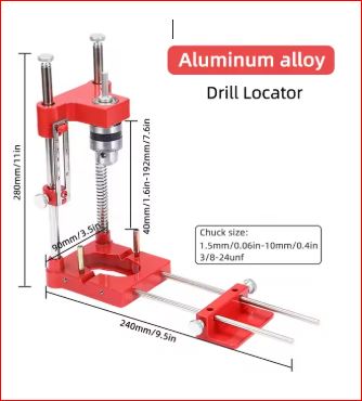 SIT TOOL SIDG-02 Aluminum and Steel Structure Adjustable Drill Holder Guide Stand - แท่นจับสว่านเจาะโครงสร้างอลูมิเนียมหล่อ และเหล็ก SIT TOOL รุ่น SIDG-02