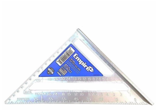 EMPIRE 2990M 18cm.(7-1/2") Rafter Square W/Metric G- ฉากอลูมิเนียมช่างไม้เมตริกขนาด 18 ซม.(ประมาณ 7-1/2 นิ้ว) U.S.A
