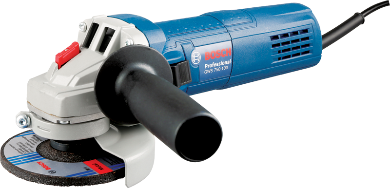 BOSCH GWS 750-100 4-inch Angle Grinder, 750w - เครื่องเจียรไฟฟ้า หรืลูกหมูขนาด 4 นิ้ว 750 วัตต์ บ็อช รุ่น GWS 750-100 - 06013940K0