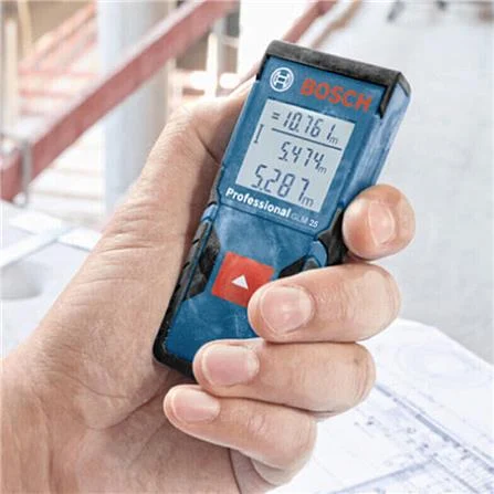 BOSCH GLM 25 - 25m. Laser Measure - เครื่องวัดระยะด้วยเลเซอร์ ขนาดกะทัดรัดสำหรับมืออาชีพ ในราคาประหยัด - 0601072J80