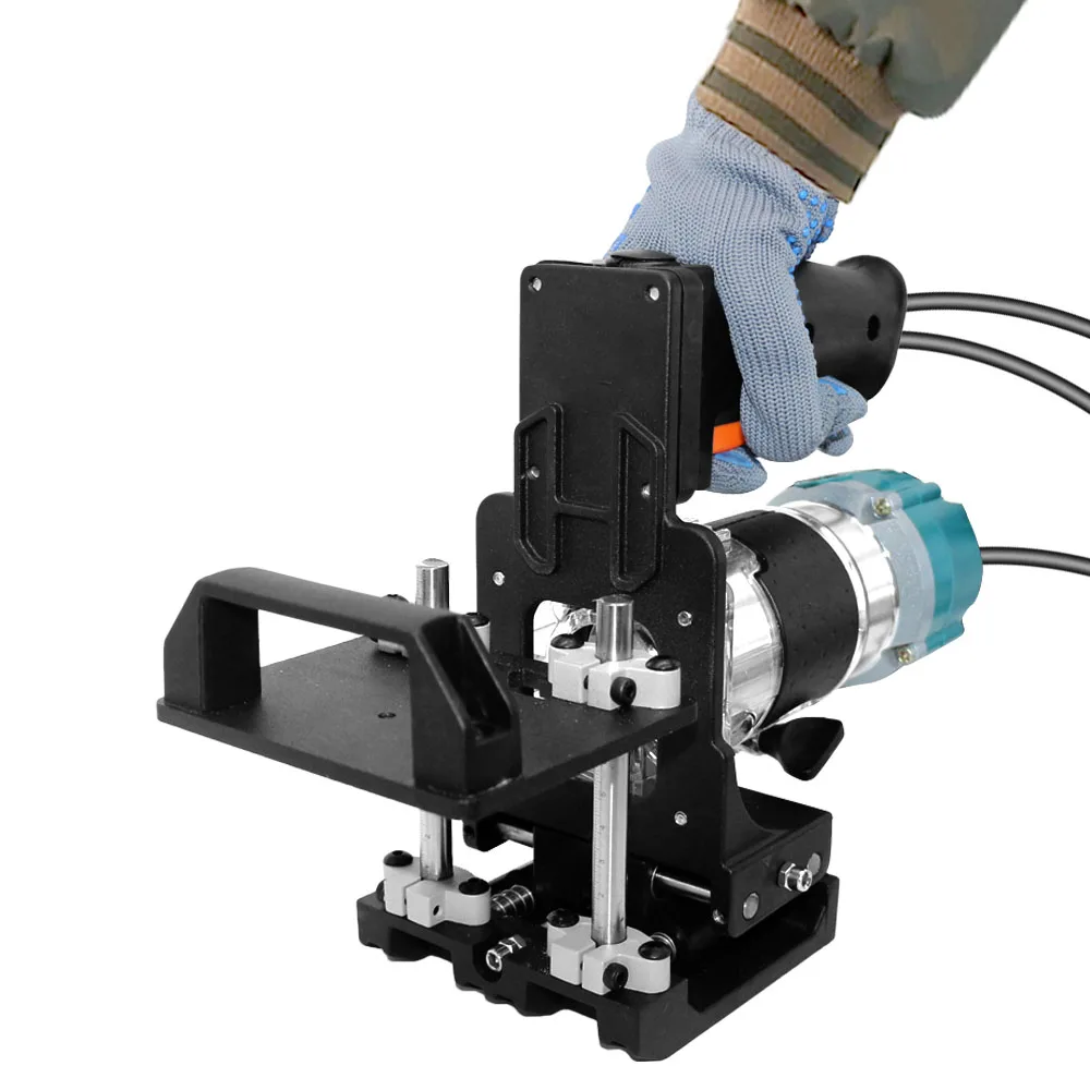 WNEW WN-DF500 - Basic Loose Tenon (Domino) or Invisible Fastener Opening Punching for Trimmer - ชุดช่วยเจาะเดือย Domino หรือเซาะร่องสำหรับฝังอุปกรณ์ฮาร์ดแวร์ชนิดหลบในรุ่นมาตรฐาน Wnew WN-DF500 ใช้ร่วมกับทริมเมอร์