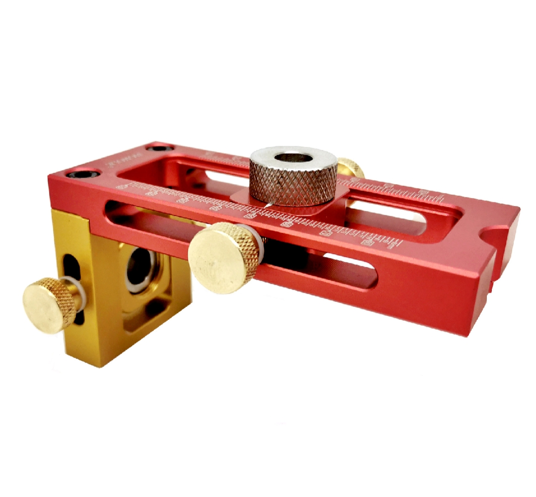 SIT TOOL CDJ-xxx Universal Cross Dowel Jig with Steel Guide Bushing - จิ๊กเจาะเดือย Universal Cross Dowel พร้อมปลอกเหล็กนำเจาะ