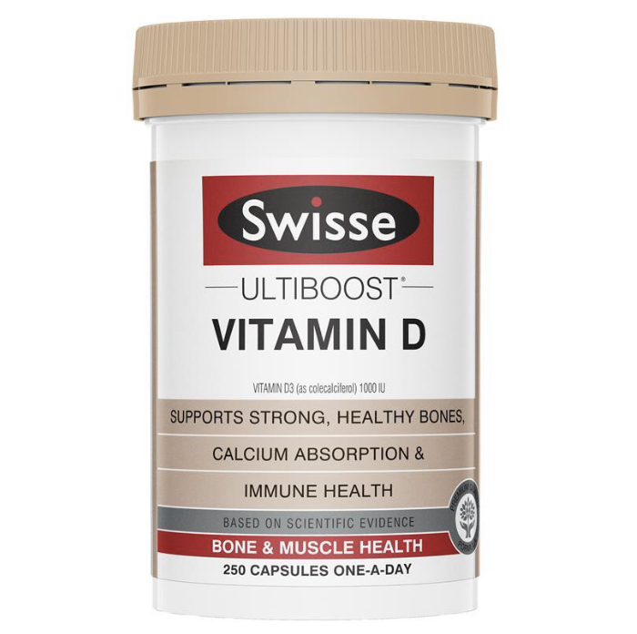 Swisse Vitamin D (250 เม็ด)