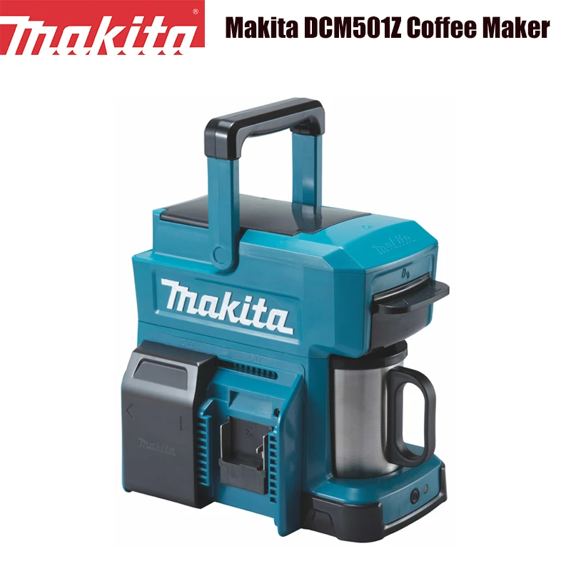 MAKITA DCM501Zxx Cordless Coffee Maker without batteries and charger (Makita Green, Olive and Red) - เครื่องชงกาแฟใช้แบตเตอรี่ขนาด 12-18โวล์ท มากีต้า รุ่น DCM501Z มีสีให้เลือก 3 สี - สีเขียวมากีต้า สีเขียวมะกอก และสีแดง