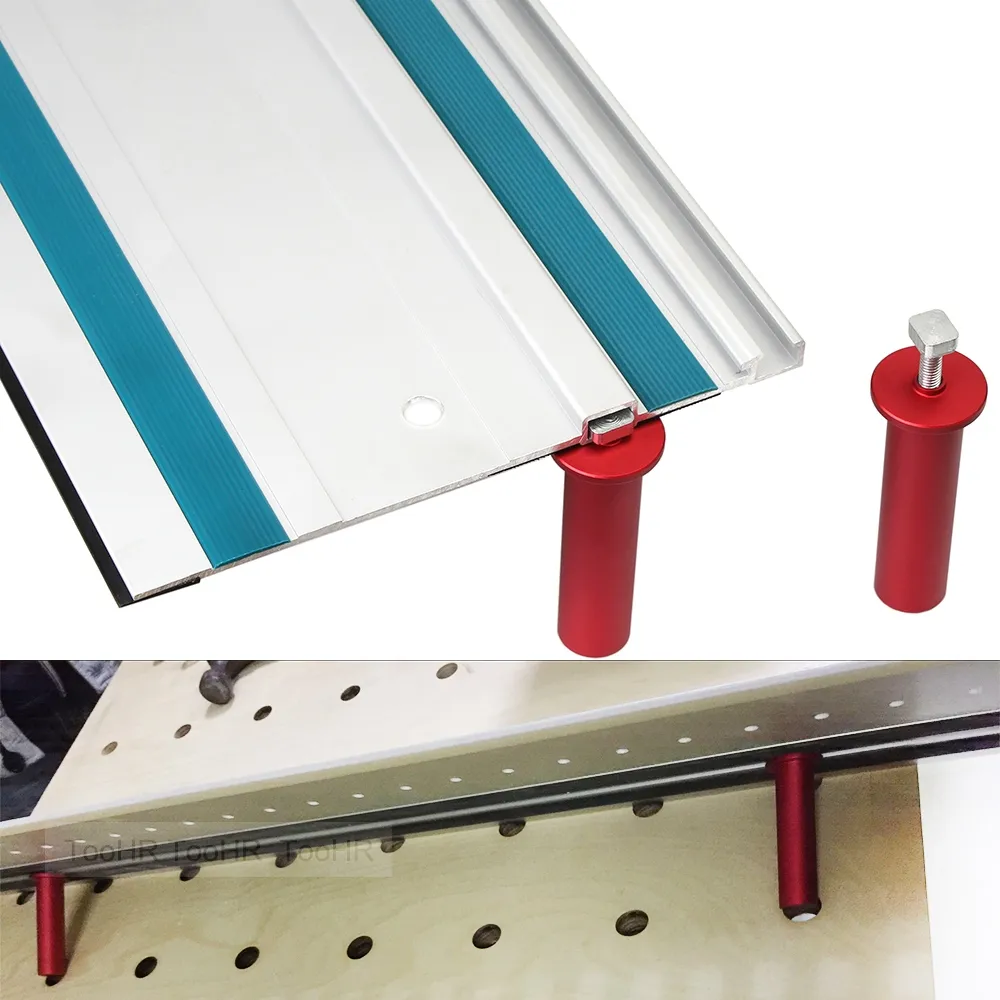 SIT TOOL SIT-KKS1080 Guide Rail Workbench Table Peg for FESTOOL / MAKITA Track Saw Guide Rails (pair) - หมุดยึดรางเลื่อย Track Saw บนโต๊ะงานไม้ (จำหน่ายเป็นคู่) SIT TOOL รุ่น SIT-KKS1080