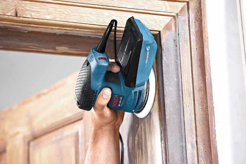 BOSCH GEX 125-1 AE Random Orbit Sander - เครื่องขัดกระดาษทรายลูกเบี้ยว 5 นิ้ว ปรับความเร็วรอบได้-250 วัตต์ - 06013875K0