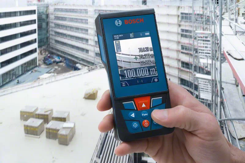 BOSCH GLM 100-25 C 100m. - Laser Measure - เครื่องวัดระยะด้วยเลเซอร์ ไกล 100 ม. BOSCH รุ่น GLM 100-25 C - 0601072YK0