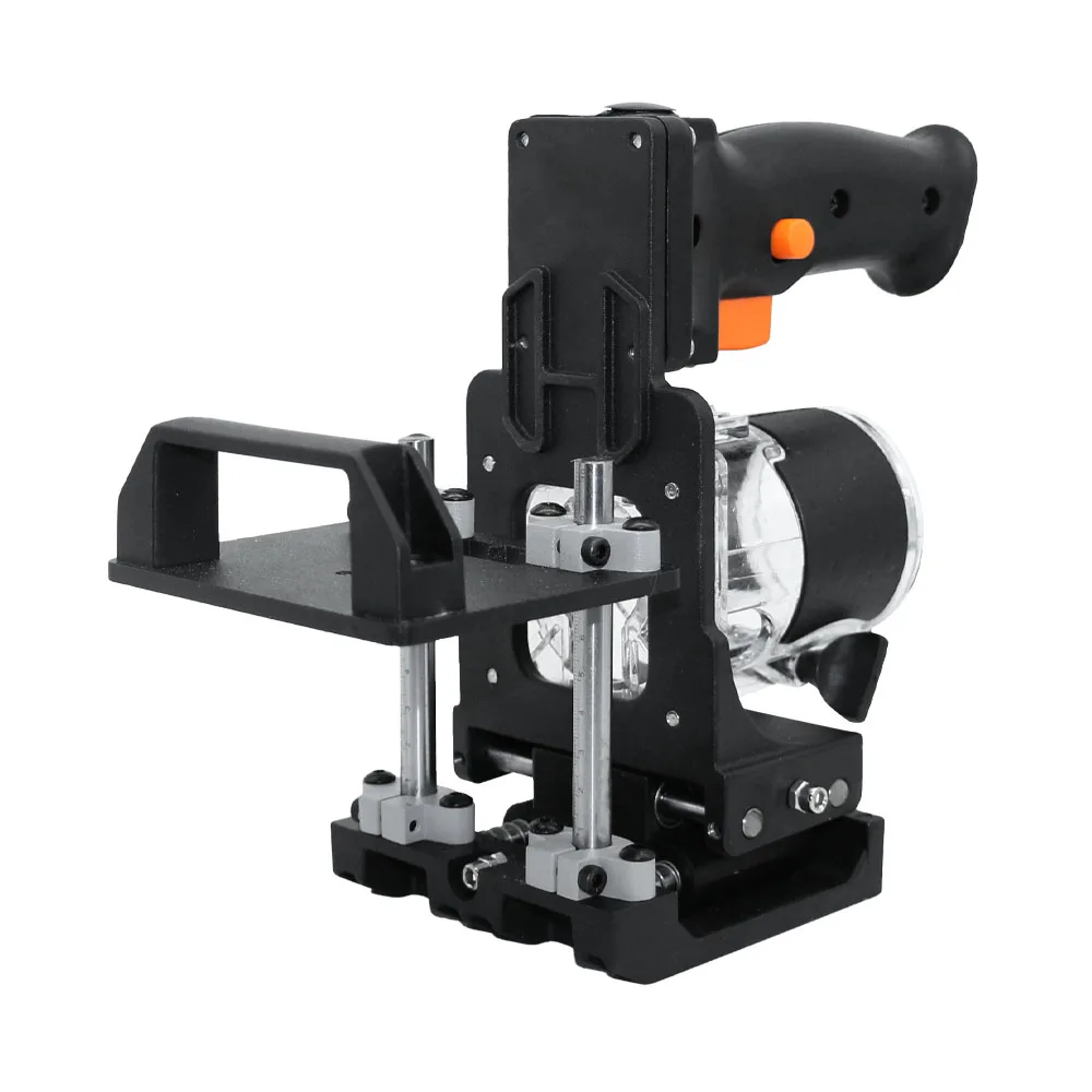 WNEW WN-DF500 - Basic Loose Tenon (Domino) or Invisible Fastener Opening Punching for Trimmer - ชุดช่วยเจาะเดือย Domino หรือเซาะร่องสำหรับฝังอุปกรณ์ฮาร์ดแวร์ชนิดหลบในรุ่นมาตรฐาน Wnew WN-DF500 ใช้ร่วมกับทริมเมอร์