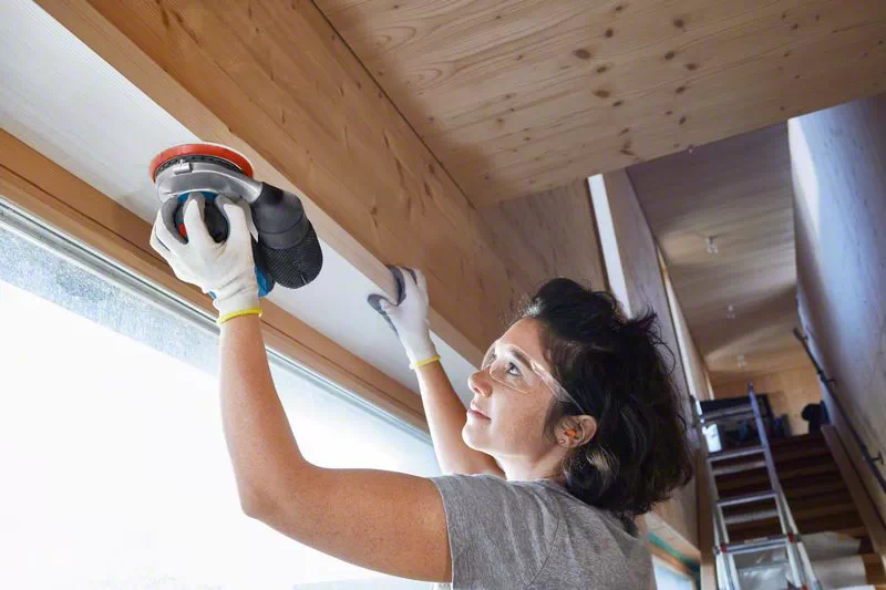 BOSCH GEX 18V-125 Cordless Palm Orbital Sander (Tool only, without battery and charger) - เครื่องขัดกระดาษทรายไร้สายกลมแบบโคจร BOSCH รุ่น GEX 18V-125 (ไม่มีแบตเตอรี่ ไม่มีแท่นชาร์จ)- 0601372201