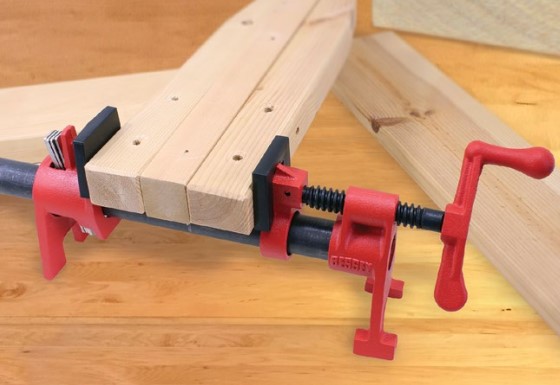 BESSEY BPC-H34 3/4-inch Pipe Clamp H Style - แคล้มป์ท่อ ใช้จับชิ้นงาน ใช้งานกับท่อเหล็กขนาด 3/4 นิ้ว BESSEY รุ่น BPC-H34