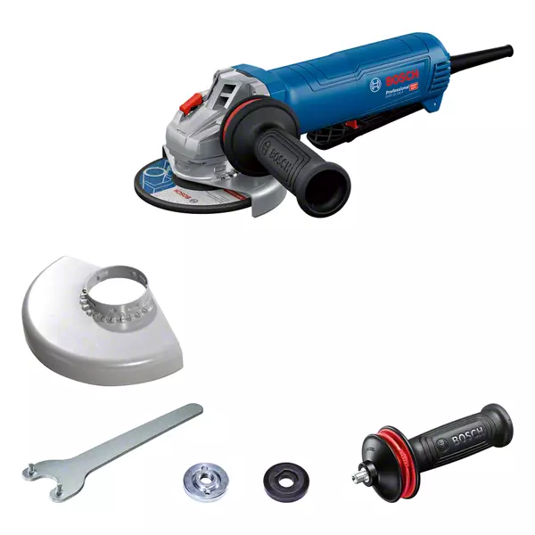 BOSCH GWS 12-125 P Angle Grinder - เครื่องเจียรไฟฟ้า หรือลูกหมูขนาด 5 นิ้ว ที่มีระบบป้องกันการดีดกลับ - 06013A6220