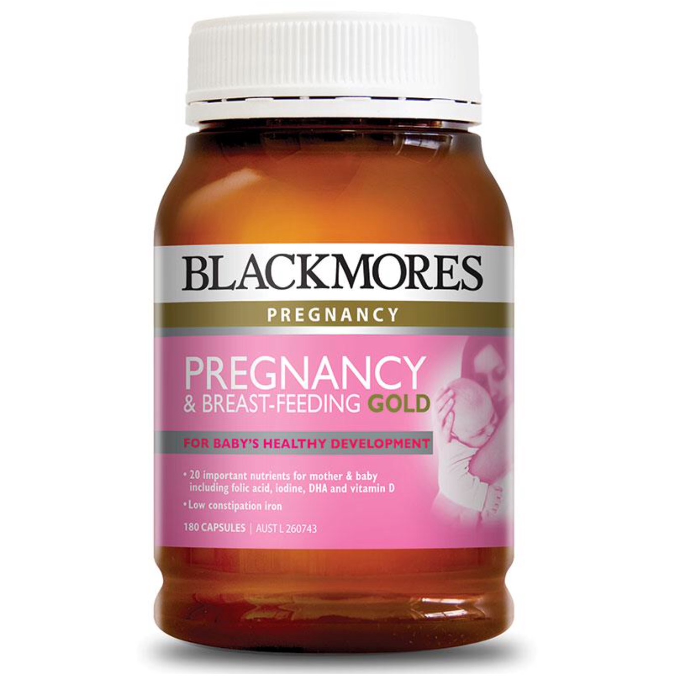 Blackmores Pregnancy and Breastfeeding Gold (180 แคปซูล)