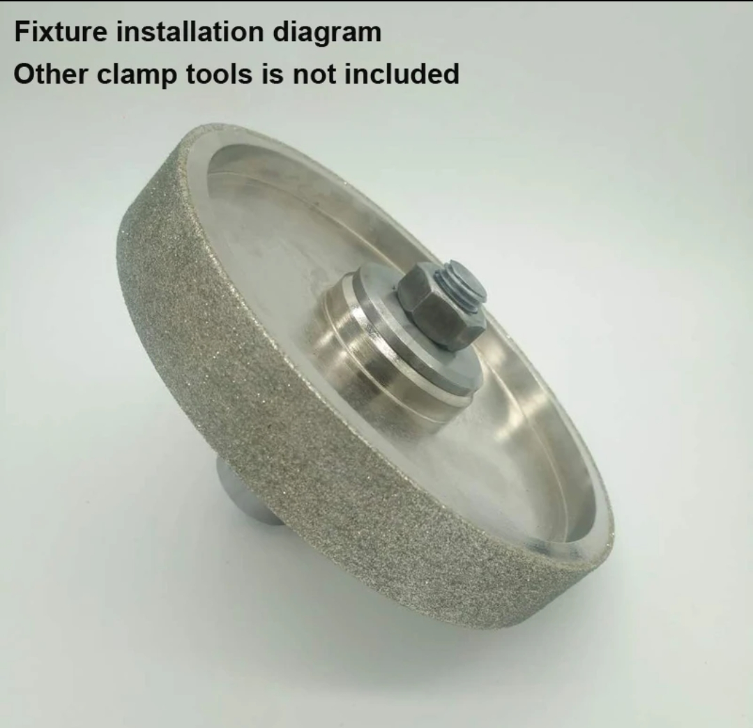 SIT TOOL DW150080 Diamond Grinding Wheel 150x 25x 25.4mm 80grit - ล้อหินลับเพชรขนาด 6" (150มม) 80กริต รูเพลา 25.4นิ้ว - DW150080 (สินค้าสั่งซื้อล่วงหน้า Pre-Order)