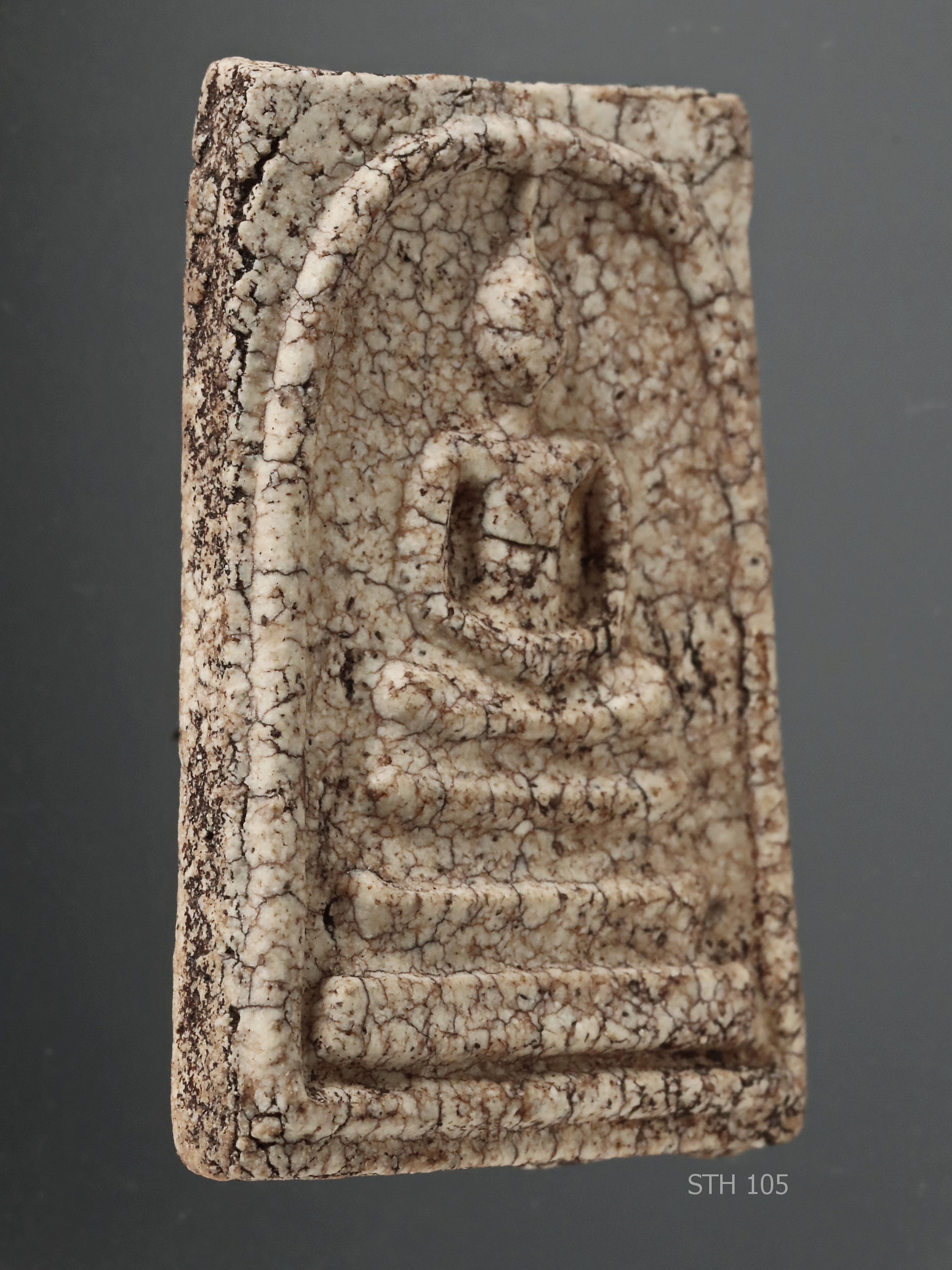 พระสมเด็จวัดระฆัง พิมพ์ใหญ่ เกศทะลุซุ้ม (พุทธศิลป์สุโขทัย) กรุพระปรางค์ STH 105