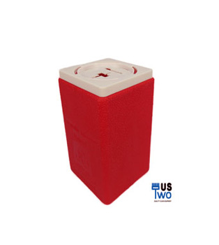 กล่องทิ้งเข็มฉีดยา ขนาด 3.5 ลิตร