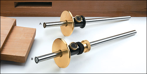 VERITAS Metric Graduated Wheel Marking Gauge (Micro-Adjust)- ขอขีดไม้ใบมีดล้อกลมแบบมีสเกลบอกเป็น มม.ที่แกน