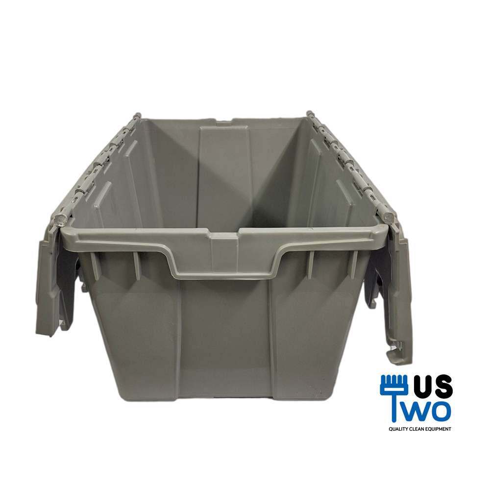 ลังพลาสติกทึบ ฝาพับคู่ 35 ลิตร