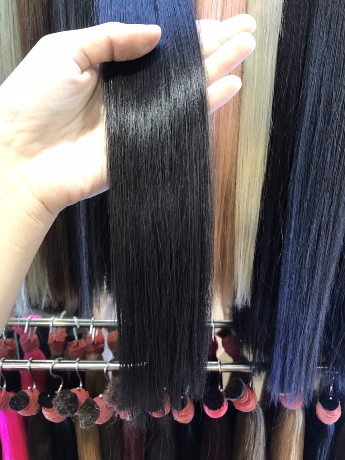 ผมตัดสด เกรดพรีเมี่ยม ราคาส่ง 35" (ยึด สปา เรียบร้อย)