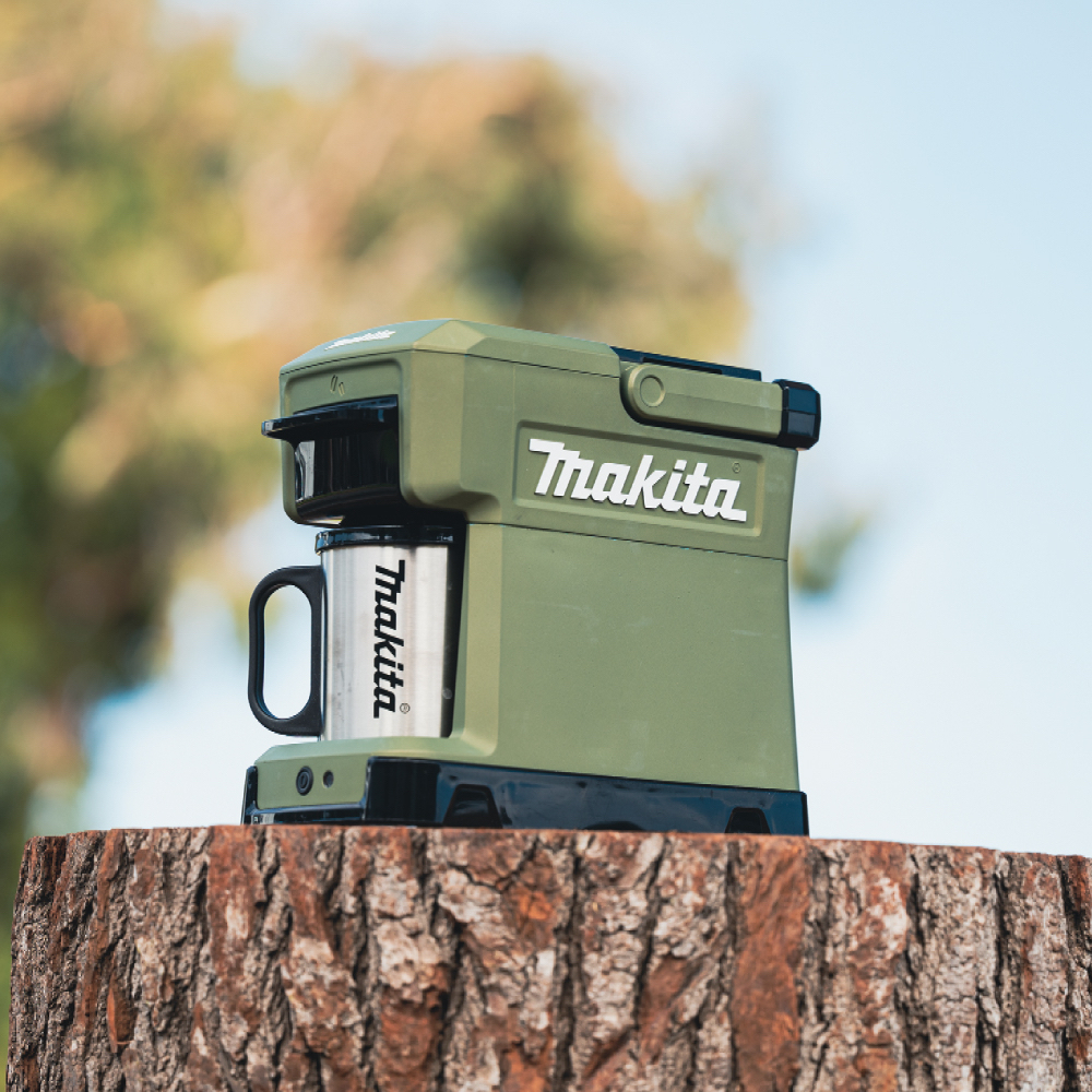 MAKITA DCM501Zxx Cordless Coffee Maker without batteries and charger (Makita Green, Olive and Red) - เครื่องชงกาแฟใช้แบตเตอรี่ขนาด 12-18โวล์ท มากีต้า รุ่น DCM501Z มีสีให้เลือก 3 สี - สีเขียวมากีต้า สีเขียวมะกอก และสีแดง