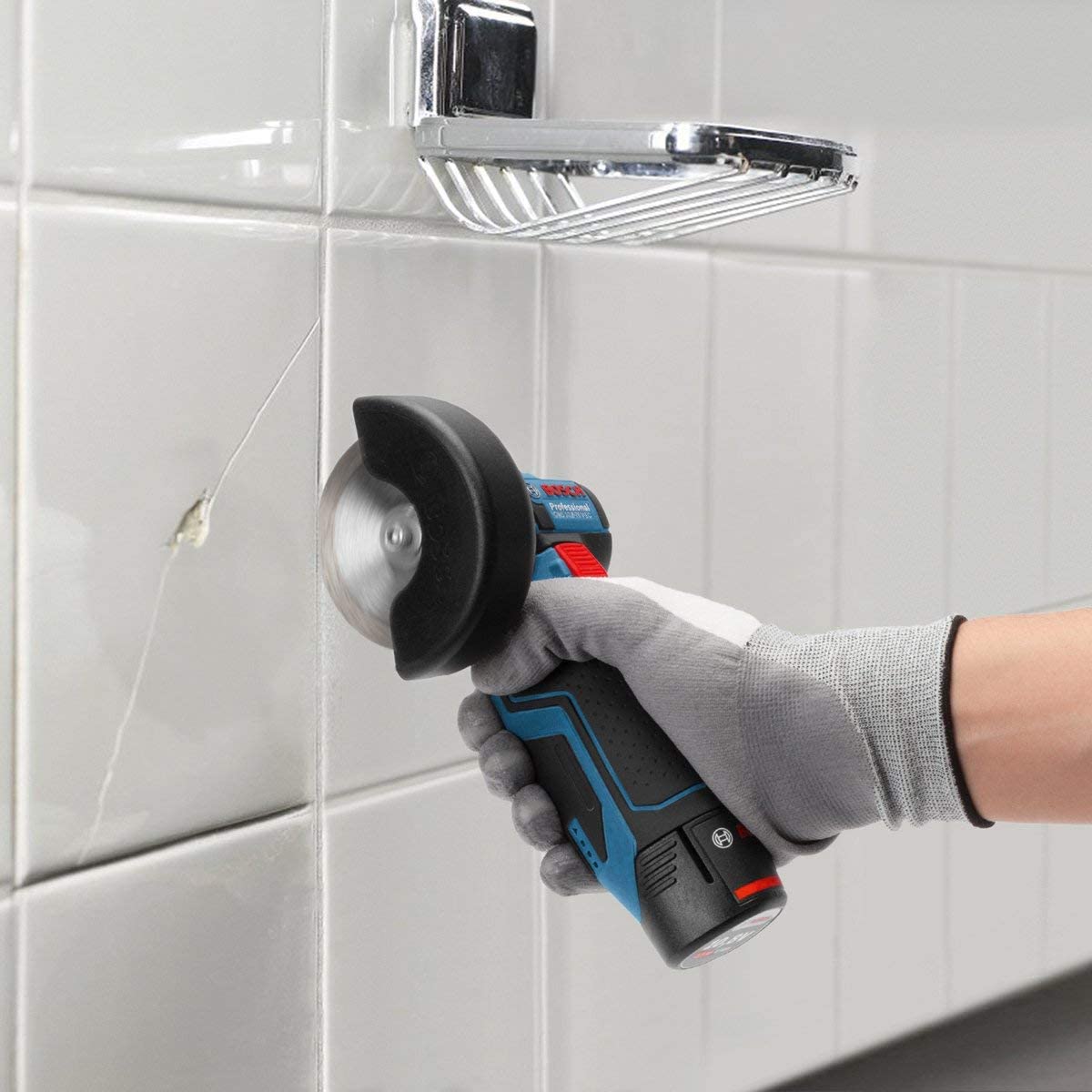 BOSCH 2608615020 Best for Ceramic Diamond Cutting Disc (Accessories for GWS12-76 Angle Grinders ใบตัดคอนกรีต และเซอรามิค หินอ่อน - 2608615020