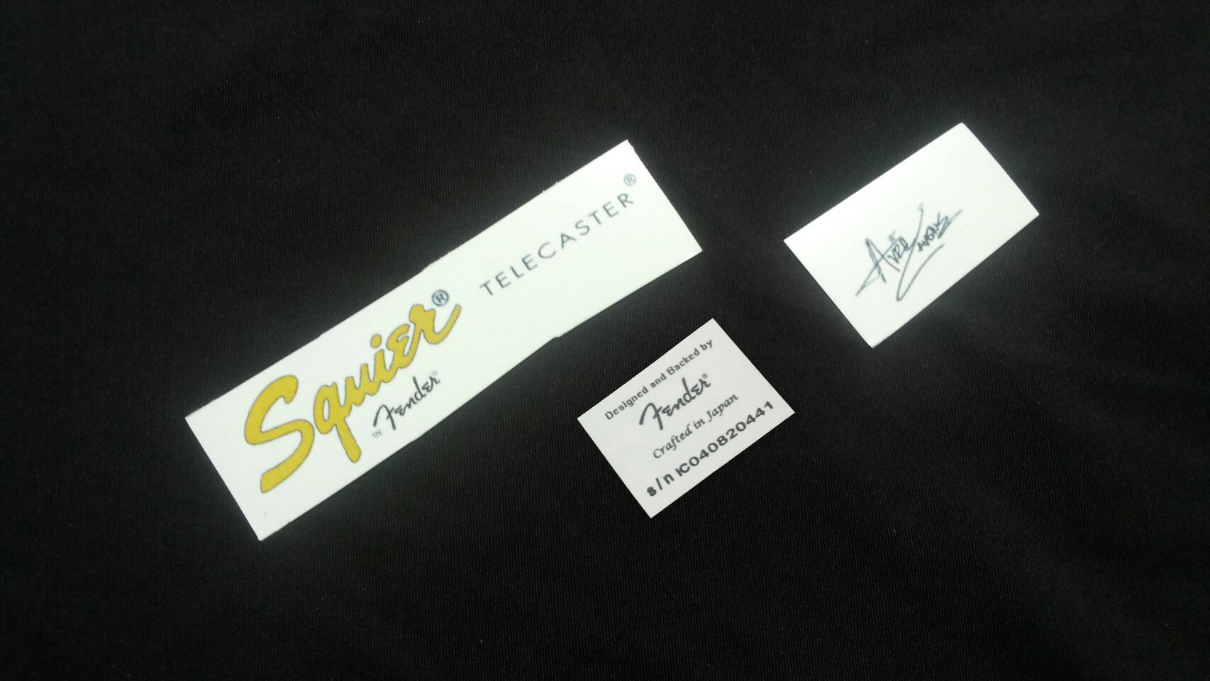 Squier Telecaster Avril Lavinge Signature