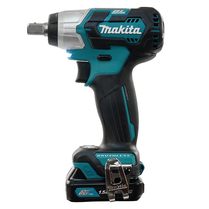 MAKITA TW161DWYE 1/2-inch Cordless Impact Wrench with Brushless Motor - บล็อคไขควงกระแทกไร้สาย 12 V max. ขนาด 1/2 นิ้ว มากีต้า รุ่น TW161DWYE
