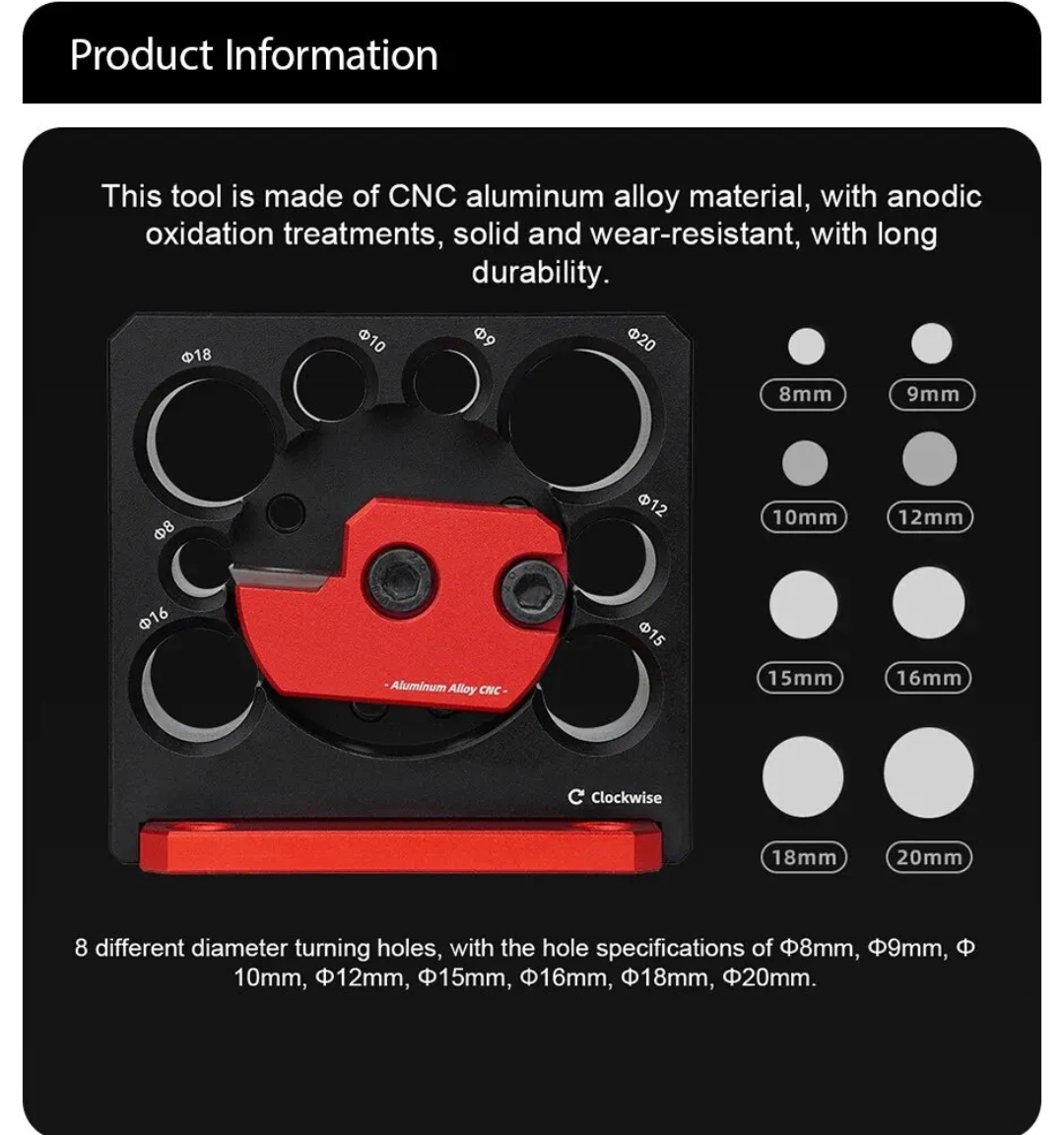 SIT TOOL 08560 - Adjustable Metric Wooden Dowel Maker with Carbide Blade for 8/9/10/12/15/16/18/20 mm. - เครื่องทำไม้กลม/ เดือยไม้ ปรับขนาดได้ ขนาด 8/9/10/12/15/16/18/20มม.. พร้อมใบมีดคาร์ไบด์