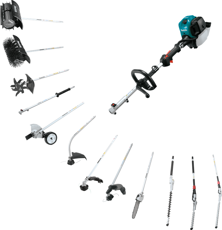 MAKITA EE400MP (196751-2) Edger Couple Shaft Attachment - หัวตัดขอบสนามหญ้า Makita รุ่น EE400MP (196751-2) สำหรับเครื่องมืองานสวนอเนกประสงค์ DUX18, DUX60