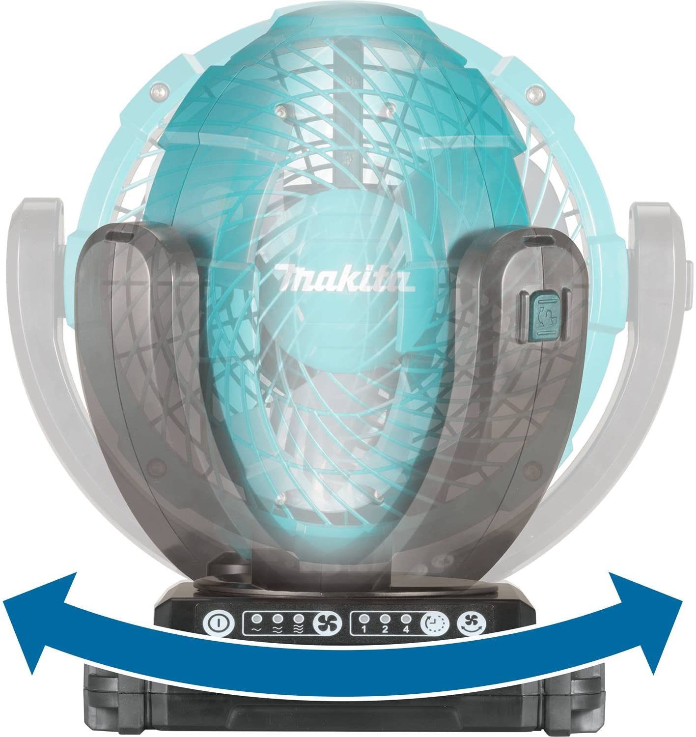 MAKITA DCF102Z 14.4v/18v Portable Fan (Fan only, no battery, no charger) - พัดลมไร้สาย 14.4v/ 18v ใช้แบตเตอรี่ 14.4v หรือ 18v มากีต้า รุ่น DCF102Z (ตัวเปล่า ไม่มีแบตเตอรี่ ไม่มีแท่นชาร์จ)