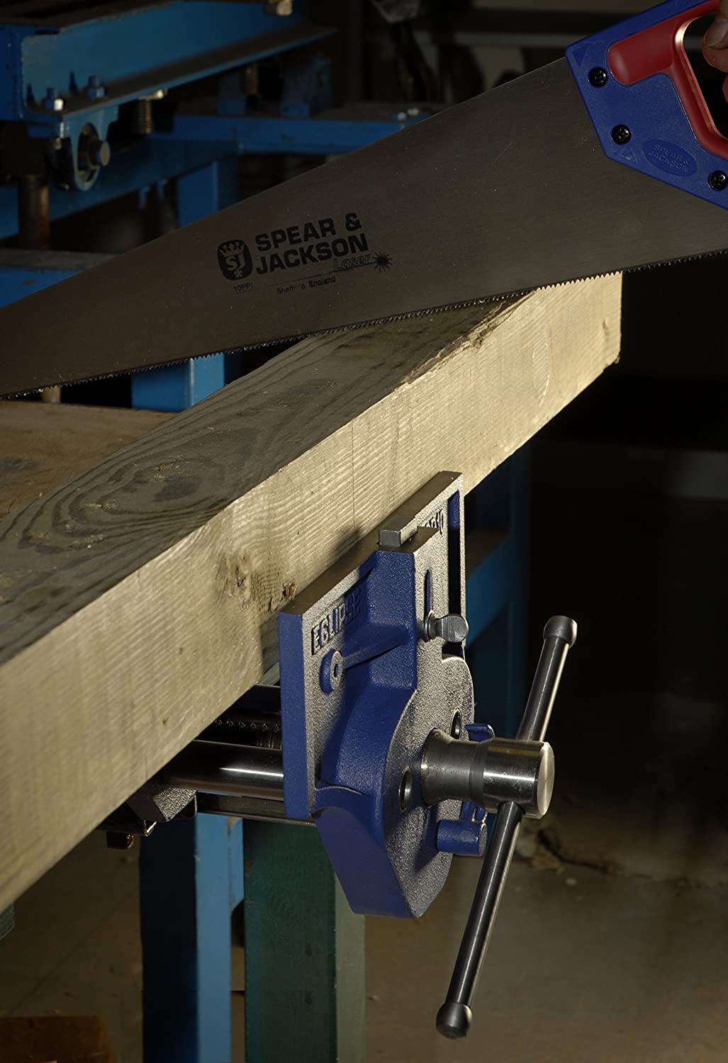 ECLIPSE EWWQR7 7" Quick Release Woodworking Vise - แคล้มป์สำหรับโต๊ะงานไม้ ใช้จับชิ้นงาน ขนาด 7 นิ้ว Eclipse รุ่น EWWQR7