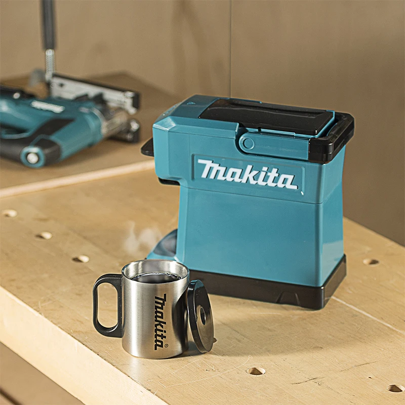 MAKITA DCM501Zxx Cordless Coffee Maker without batteries and charger (Makita Green, Olive and Red) - เครื่องชงกาแฟใช้แบตเตอรี่ขนาด 12-18โวล์ท มากีต้า รุ่น DCM501Z มีสีให้เลือก 3 สี - สีเขียวมากีต้า สีเขียวมะกอก และสีแดง