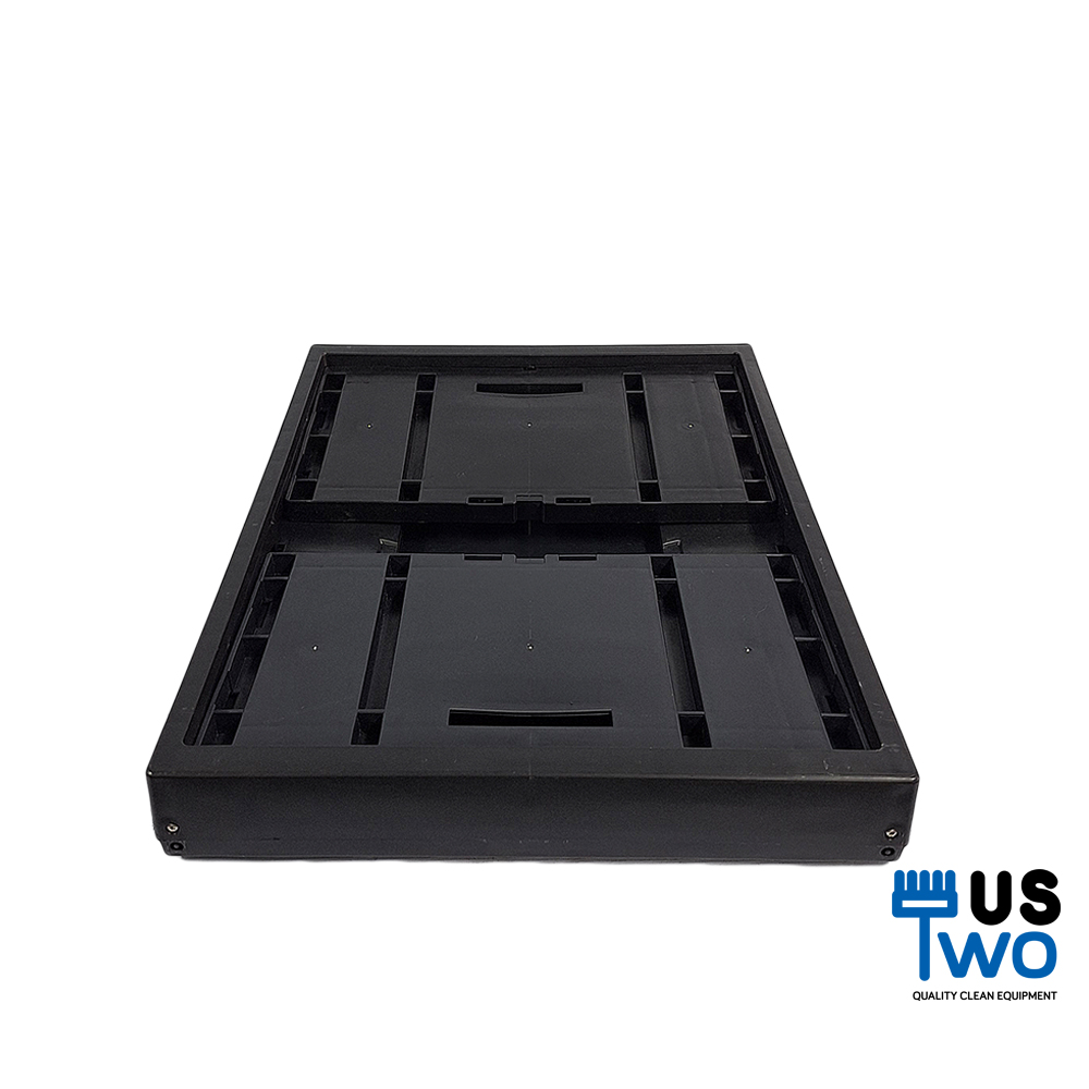 ลังพับทึบ สีดำ