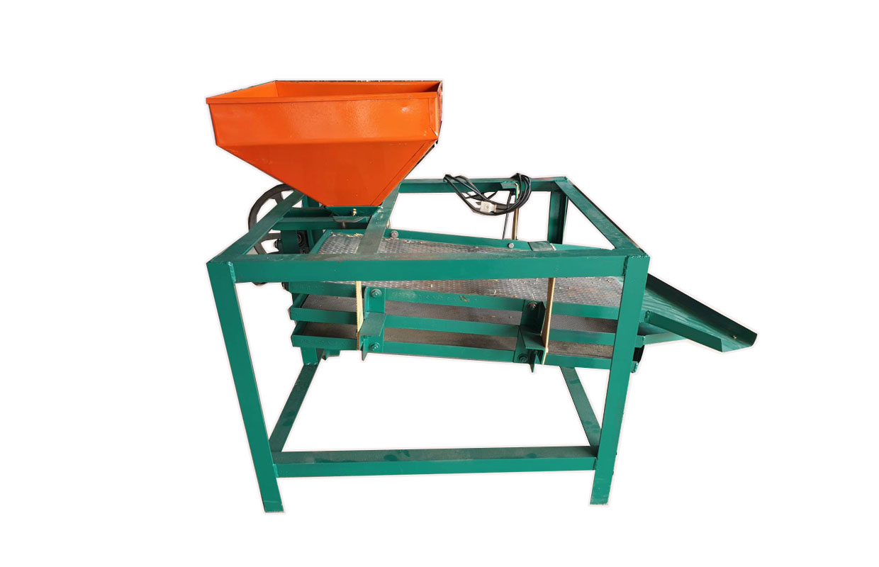 เครื่องทำความสะอาดข้าวเปลือกและคัดปลายข้าว v.1