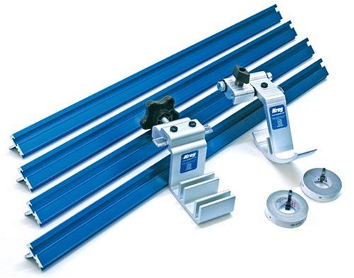KREG KMS8000 Precision Track & Stop Miter Saw (Imperial) Kit- ชุดคิทรางและตัวหยุดไม้สเกลนิ้ว