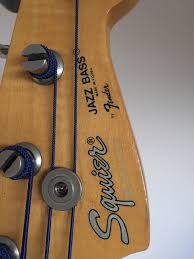 Squier Jazz Bass Silver Series Korea